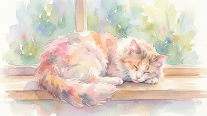 Watercolor Cat