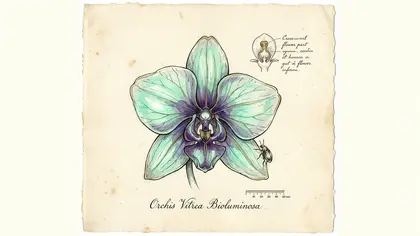 Botanical Ink Study